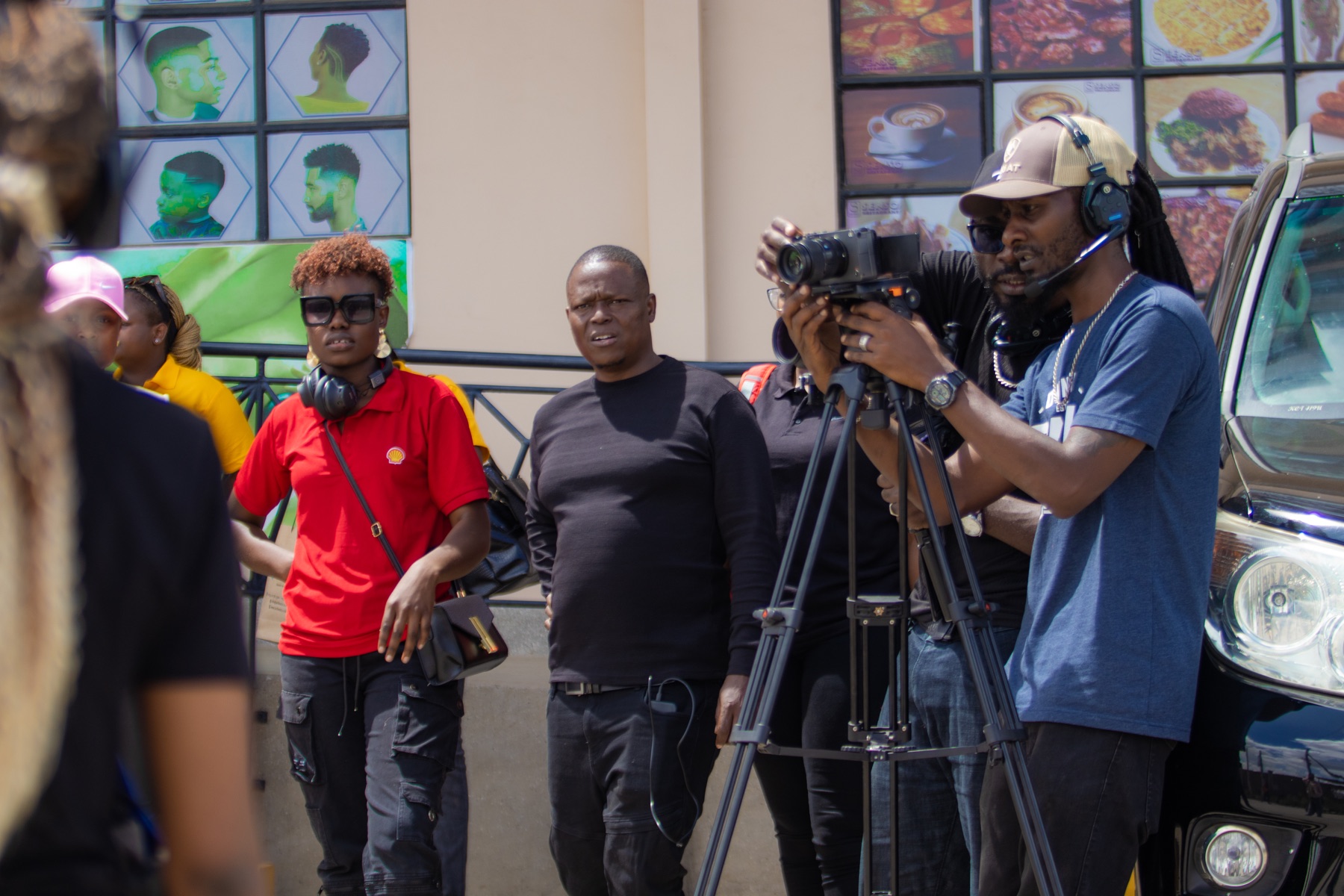Behind the scenes filming the Shell Club Surprises Campaign